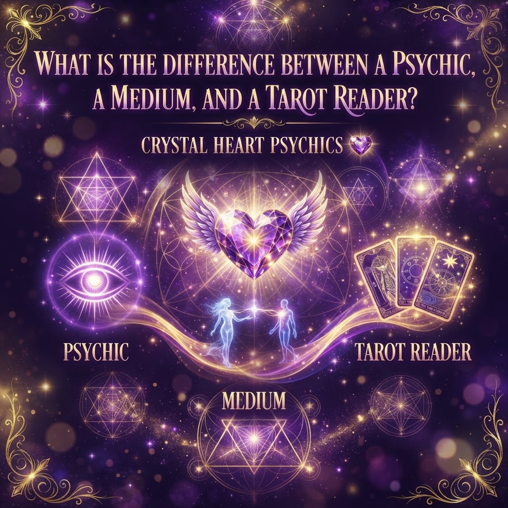 What Is the Difference Between a Psychic, a Medium, and a Tarot Reader?