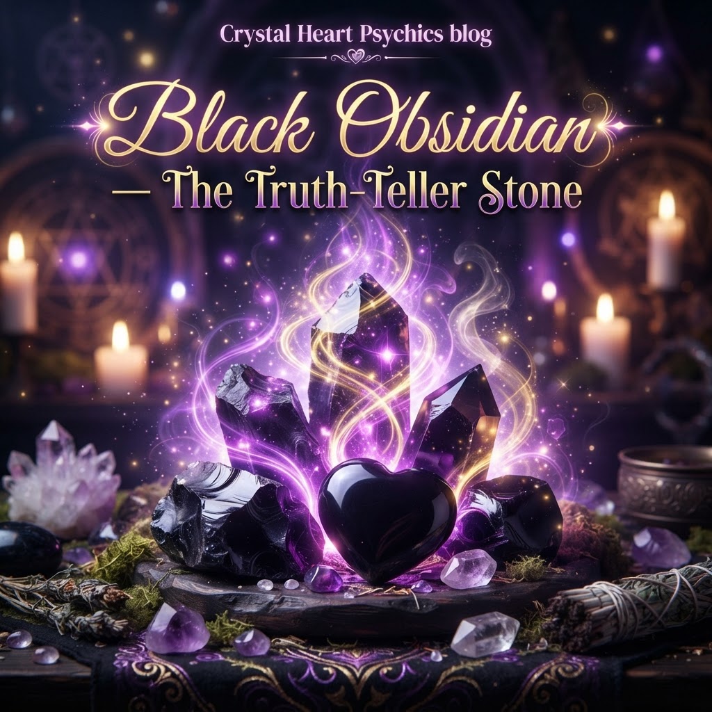 Black Obsidian — The Truth-Teller Stone