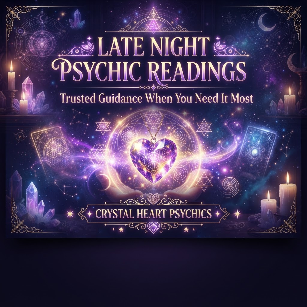 Late Night Psychic Readings — Trusted Guidance When You Need It Most