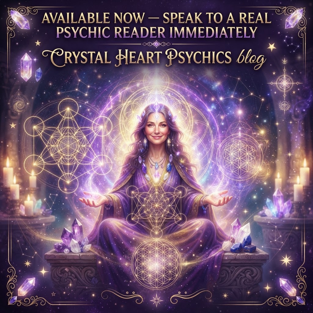 Available Now — Speak to a Real Psychic Reader Immediately