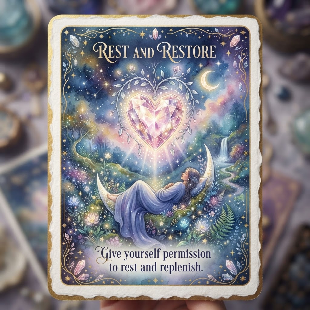 Crystal Heart Daily Healing Messages