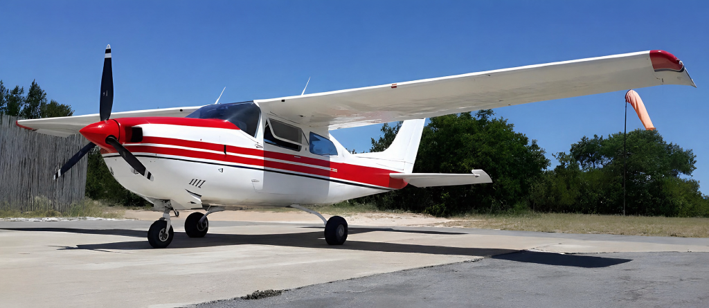 Qlift Queensland aircraft on airstrip