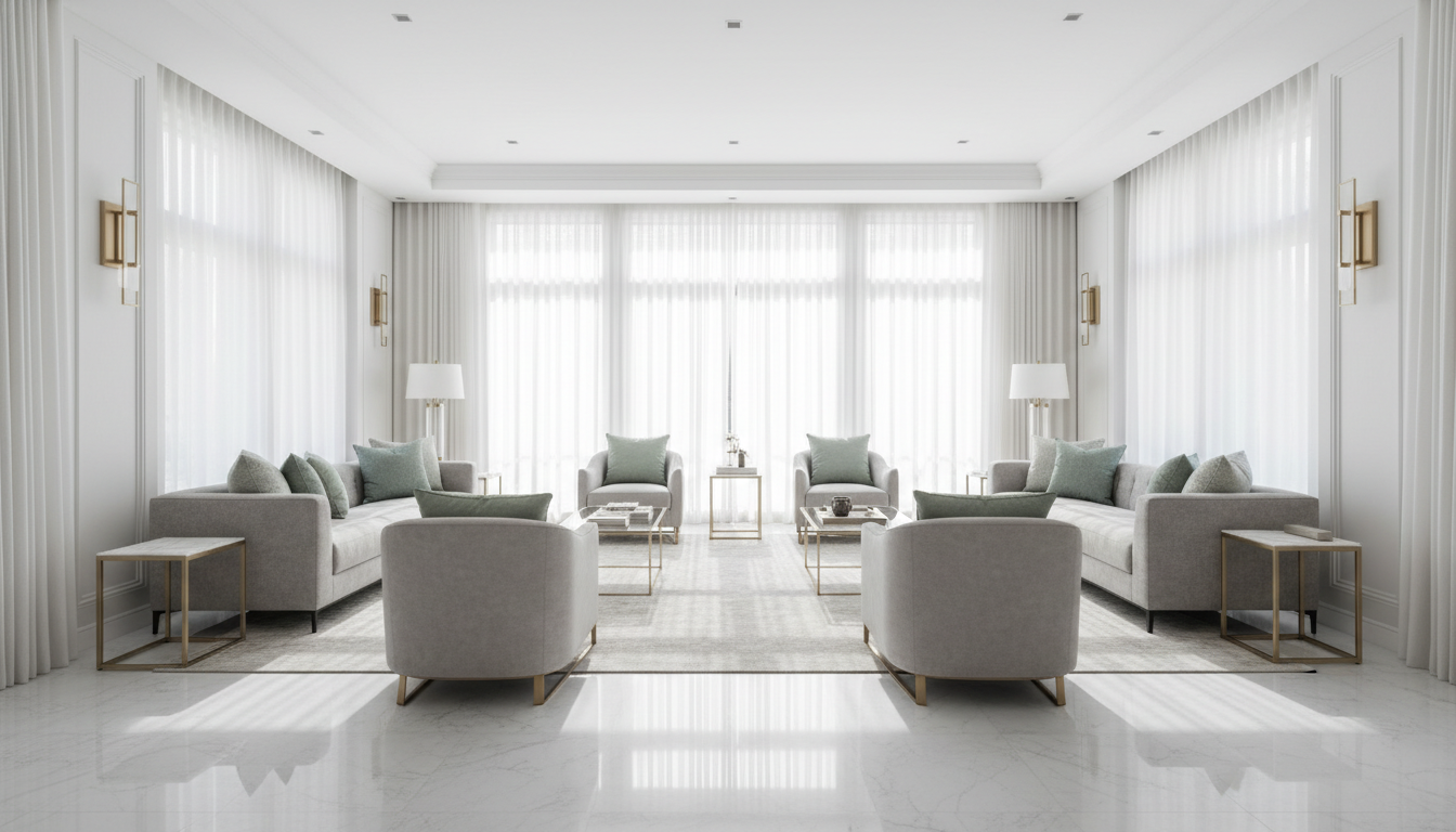 Pristine interior space
