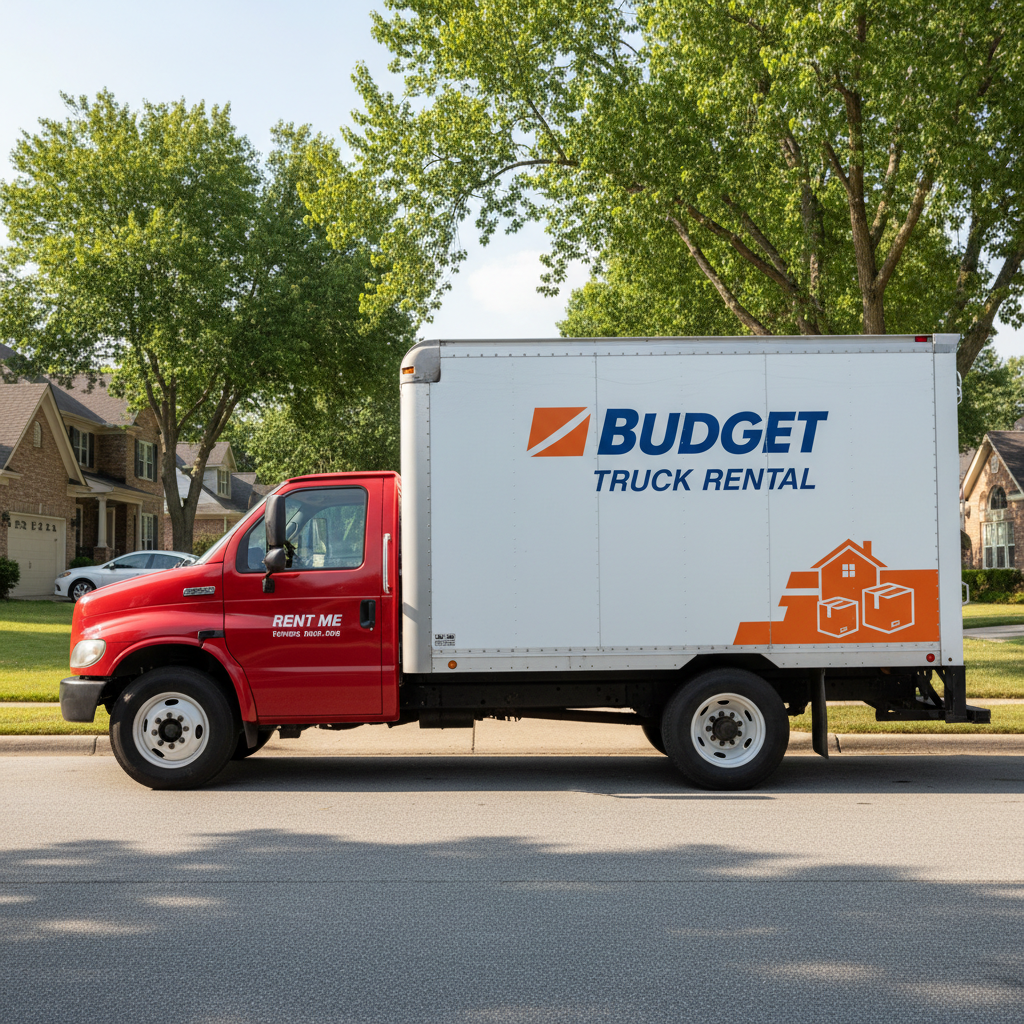 Budget 16' Truck moving truck