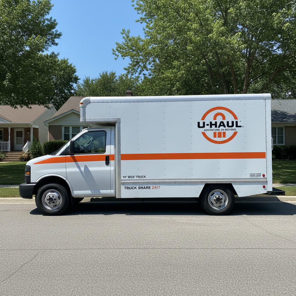 U-Haul 10' Truck moving truck