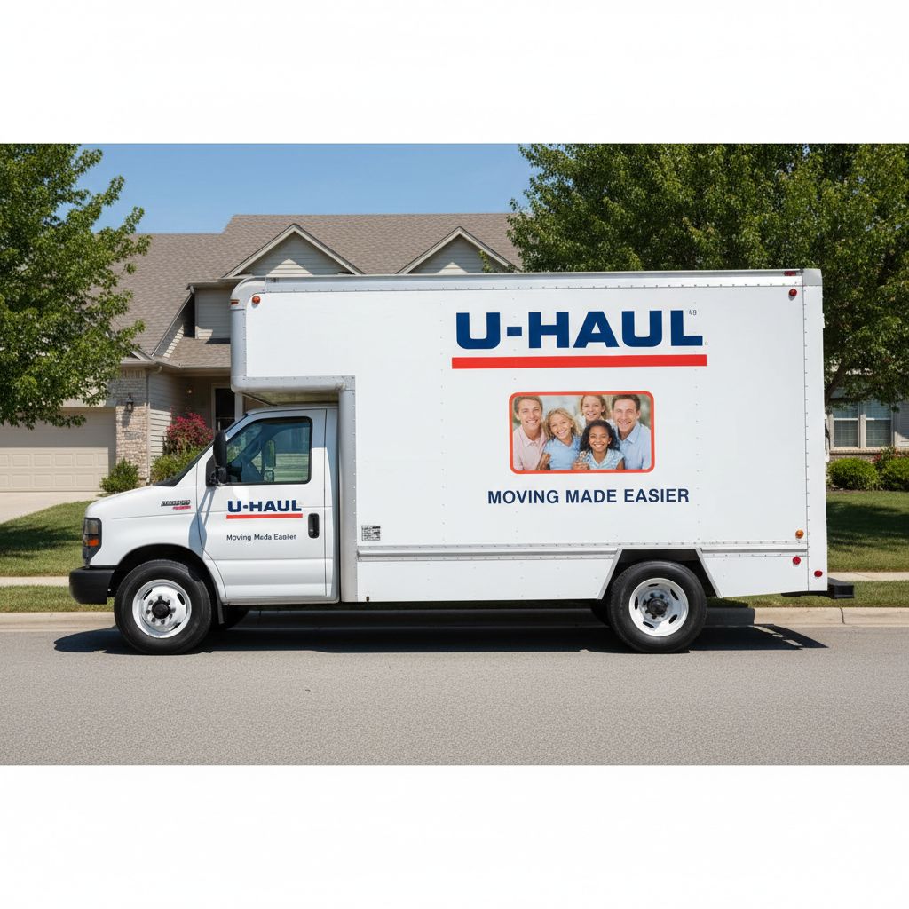 U-Haul 15' Truck moving truck