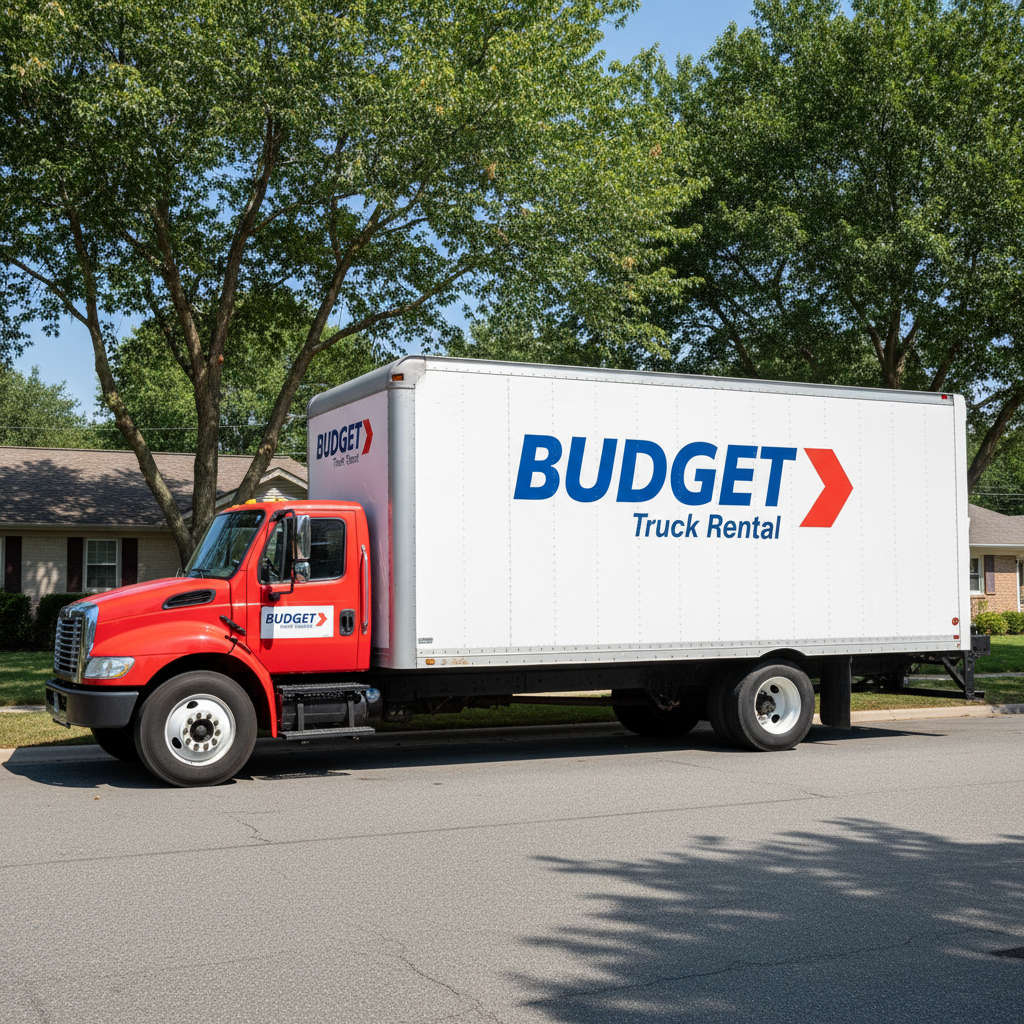Budget 26' Truck moving truck