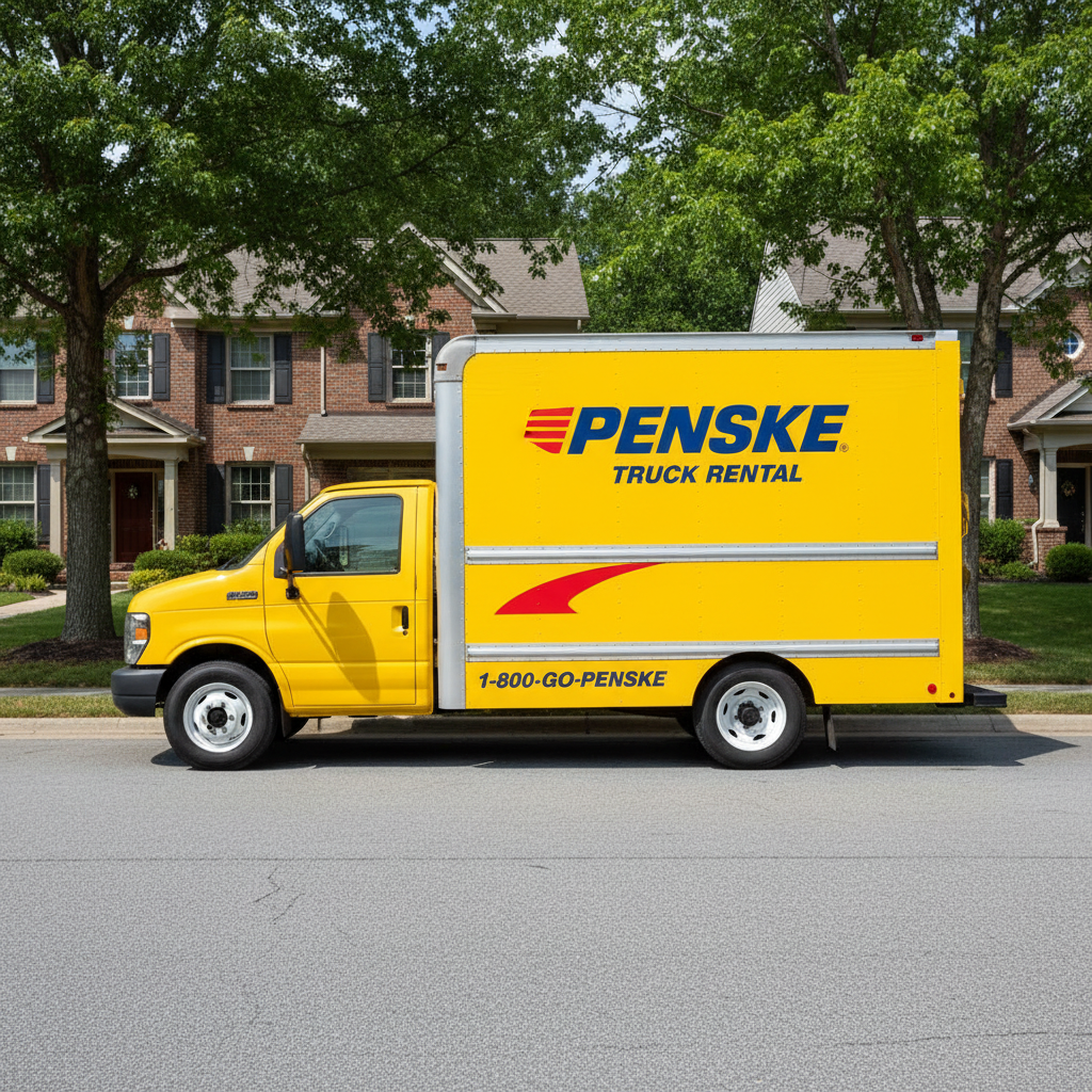 Penske 12' Truck moving truck