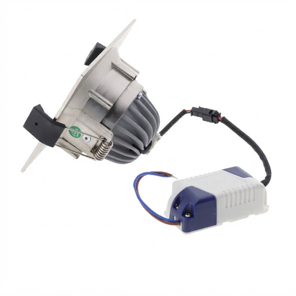 LED COB луна 8W 4500K (неутрална бяла) Инокс 2
