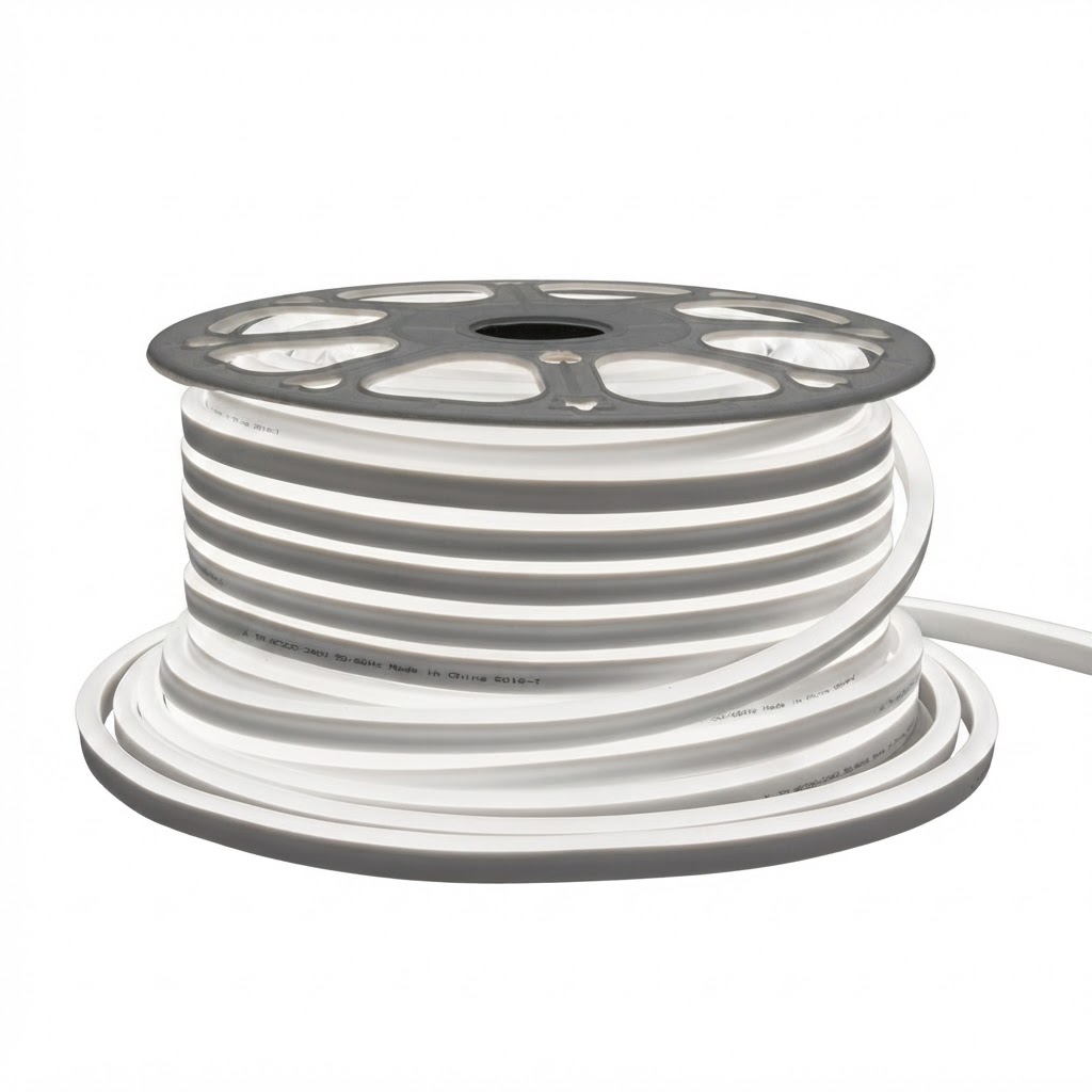 LED гъвкав неон 220v 4000K - IP65 2