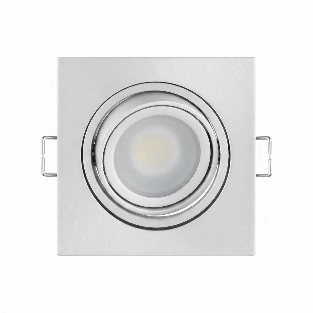 7W LED луна квадратна насочваща се 525lm 6000K 3