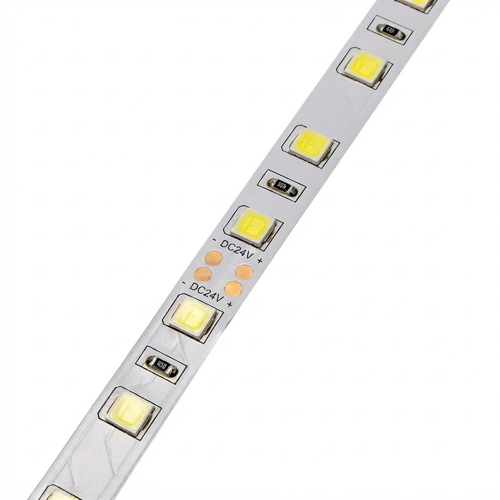 LED лента 5054 60l/m 24v 10mm 16Wm 6000K IP65 2
