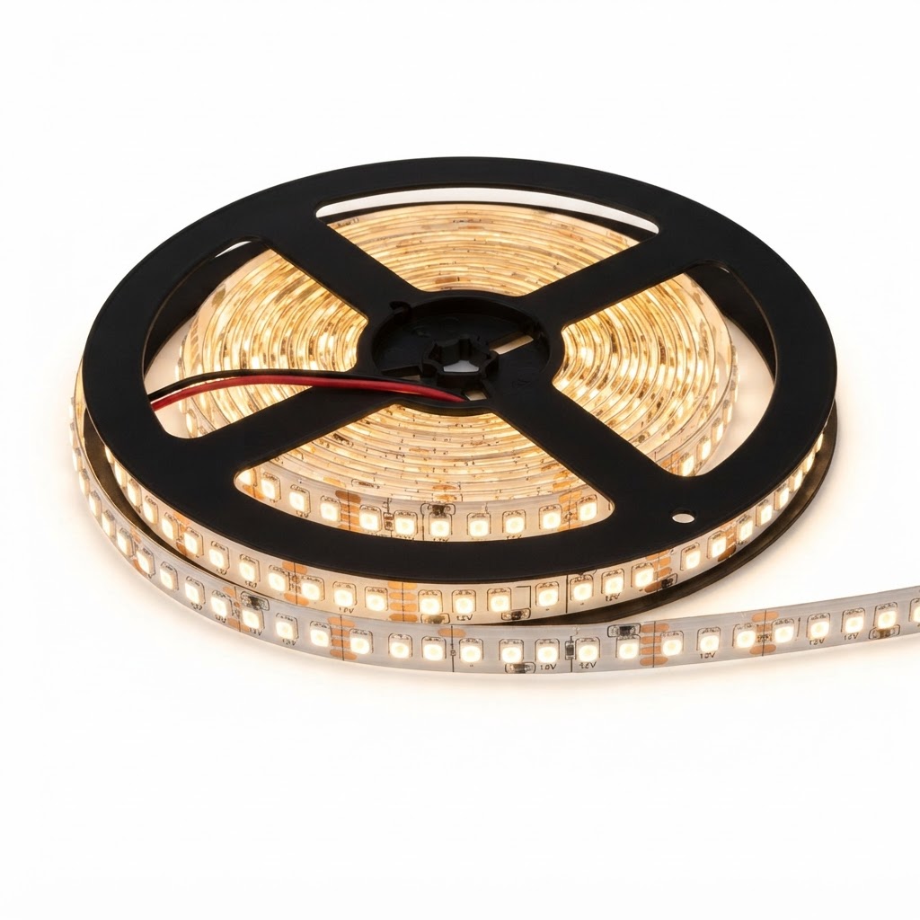 LED лента 2835 24V 120LED/m 9W/m IP20 3000K 20m 3