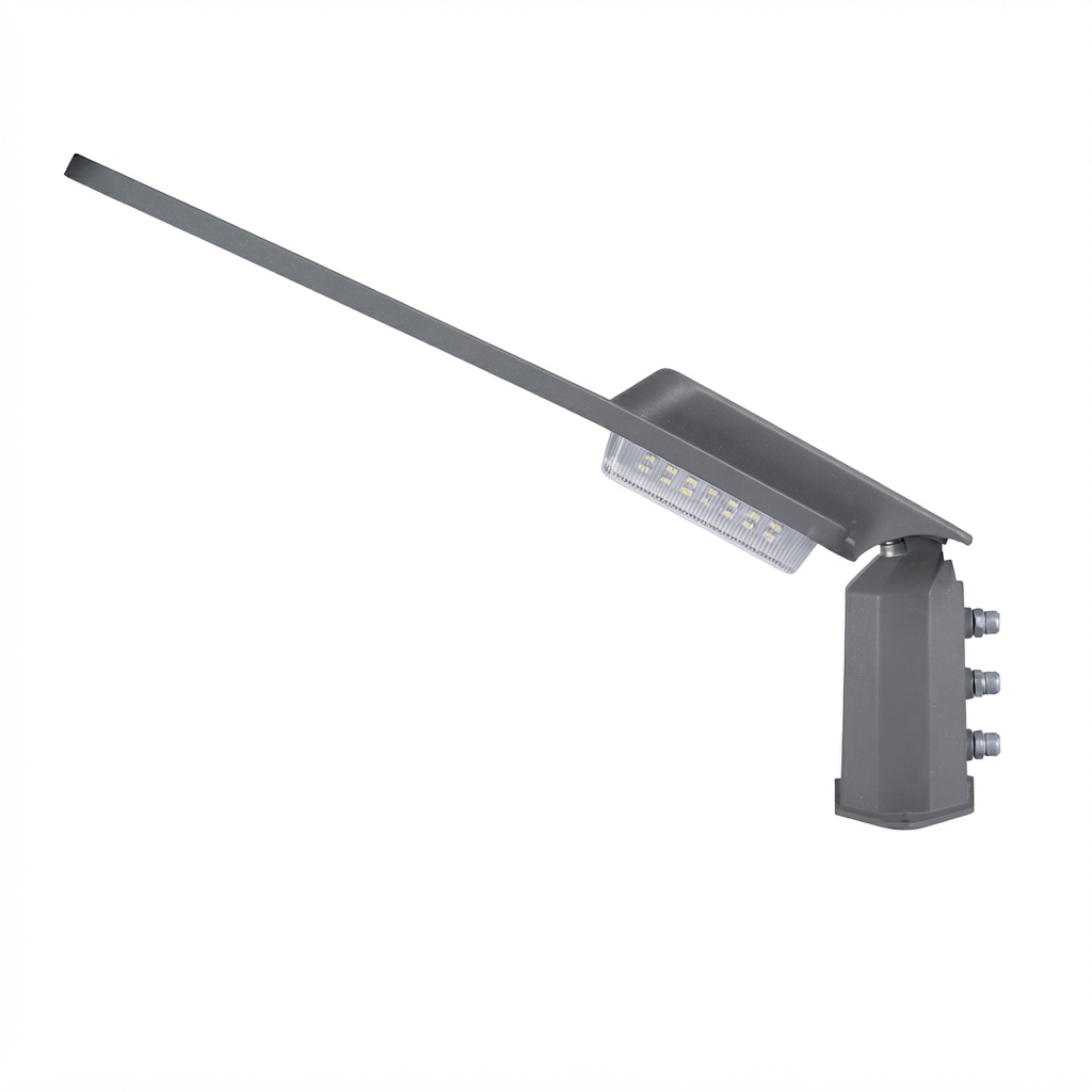 LED улично осветление 100W SANAN-Chip 180-265V 100LM/W IP65 75x130° 6000K черно тяло 3