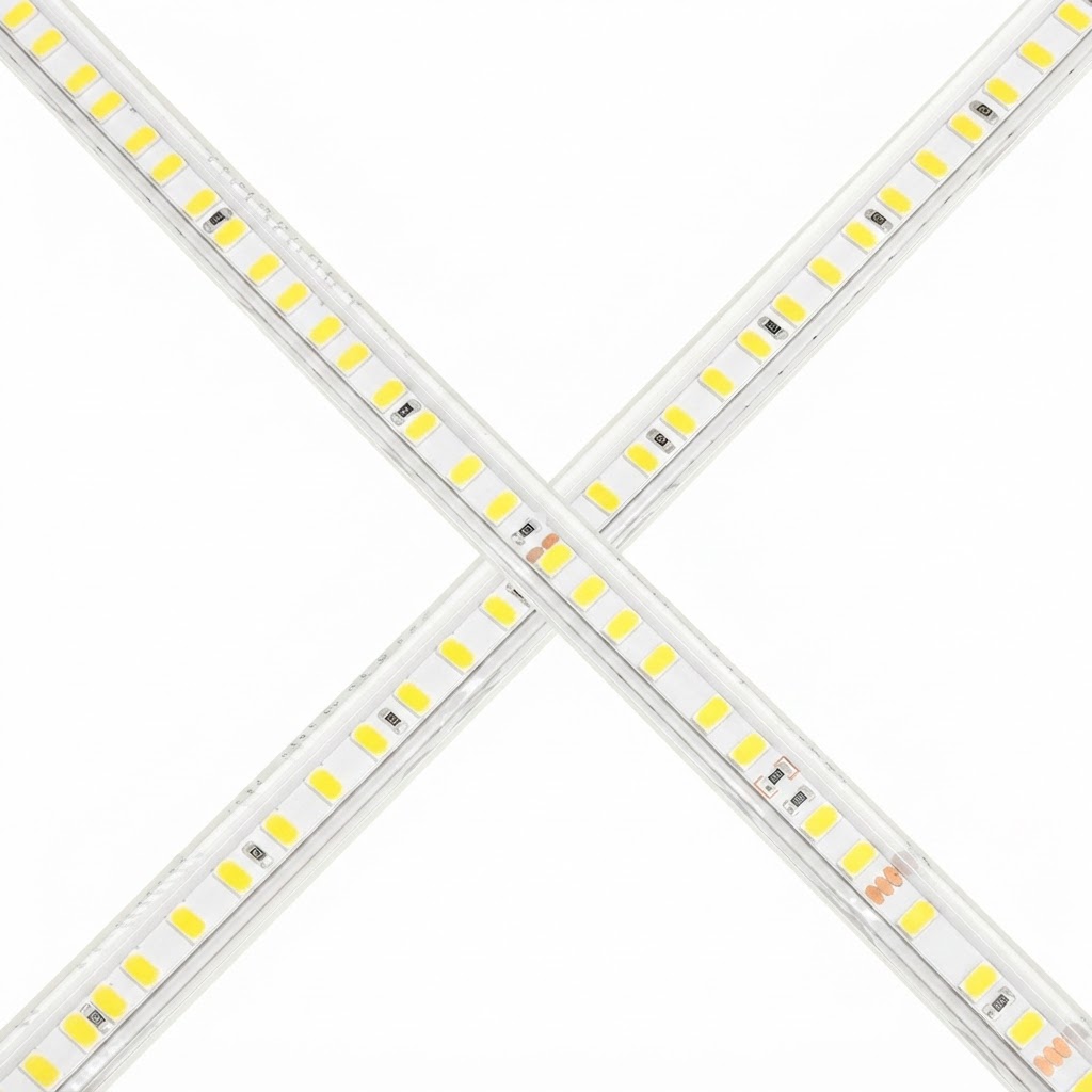 LED лента 5730/120SMD/m 220V 6000K IP65 студена светлина влагоустойчива 2