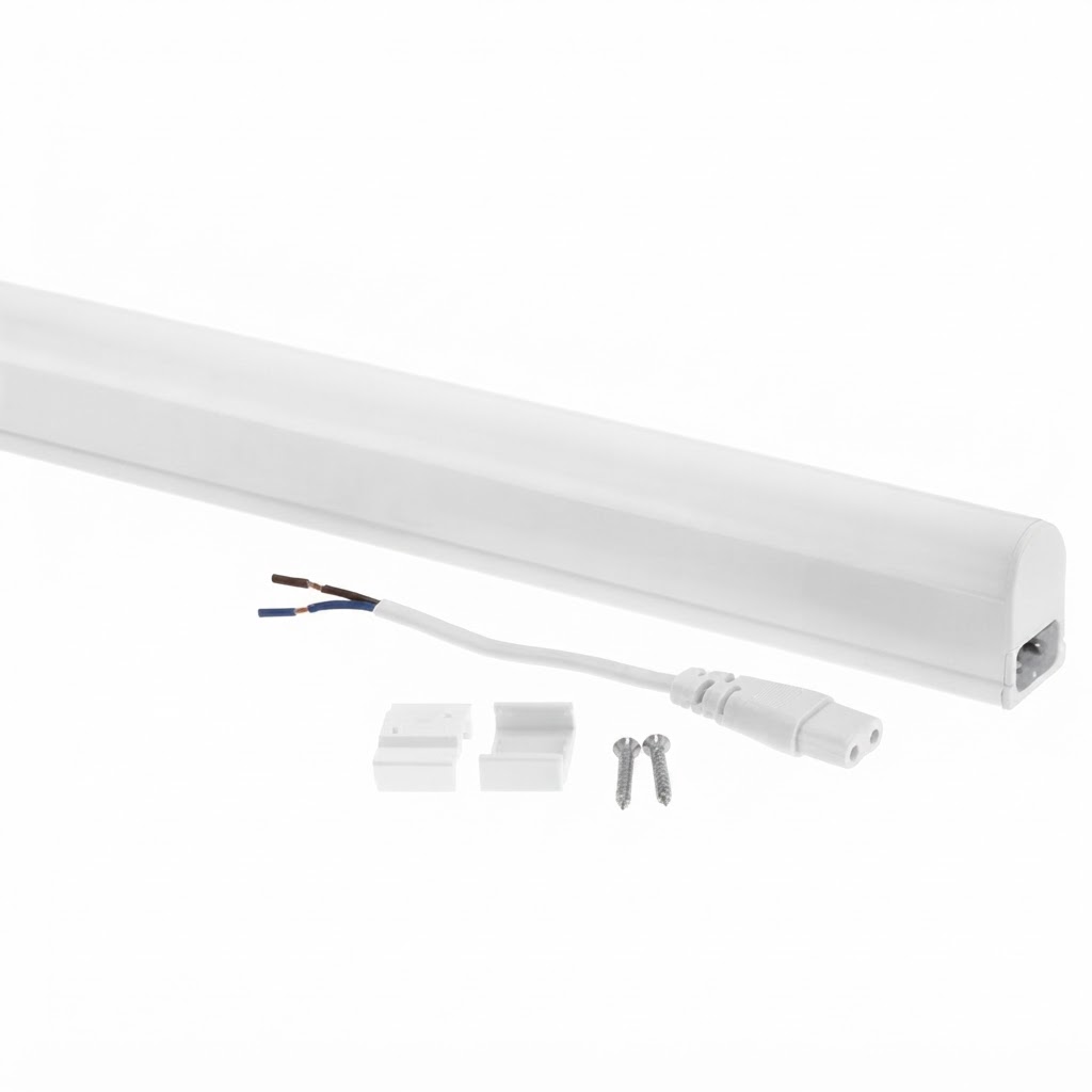 LED пура T5 88.5cm 9.6W 900LM IP20 пластмасова 4000K с ключ неутрална светлина 3