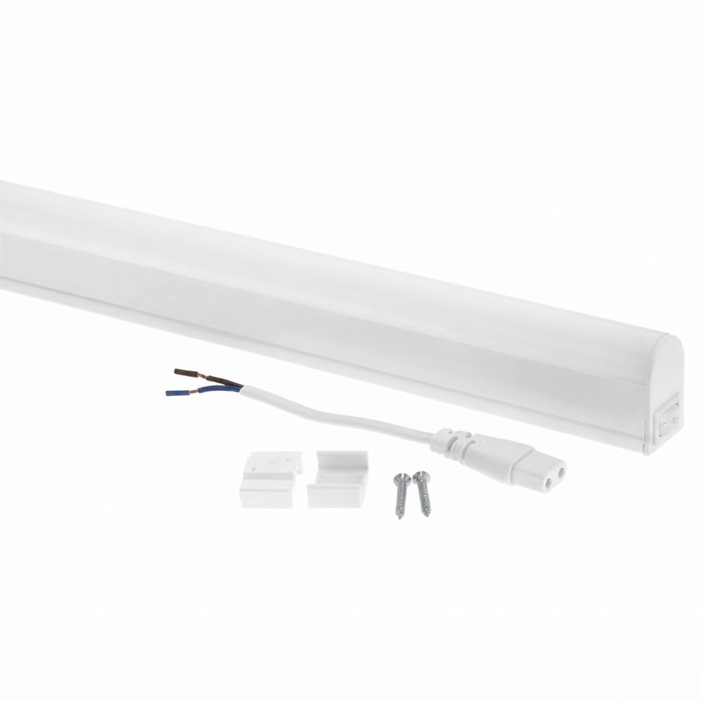 LED пура T5 118.5см 13W 220V 1200LM IP20 пластмасова 4000K с ключ за включване 3