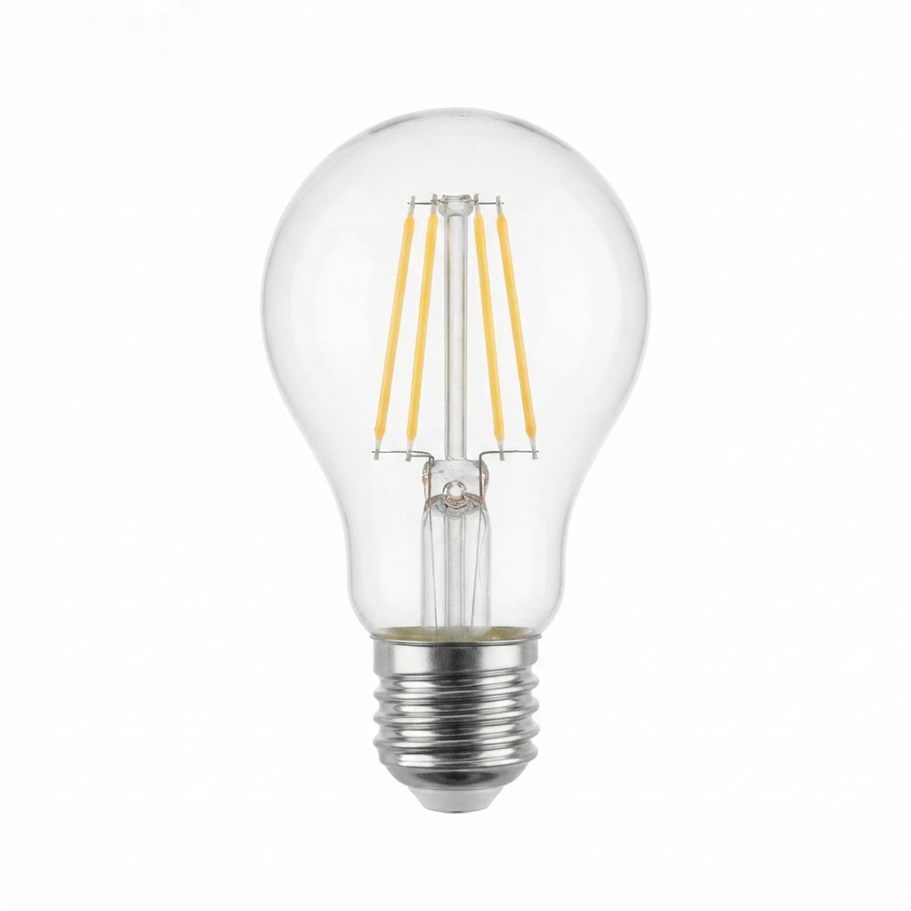 LED крушка a60 8W 810lm E27  4500K филамент 2