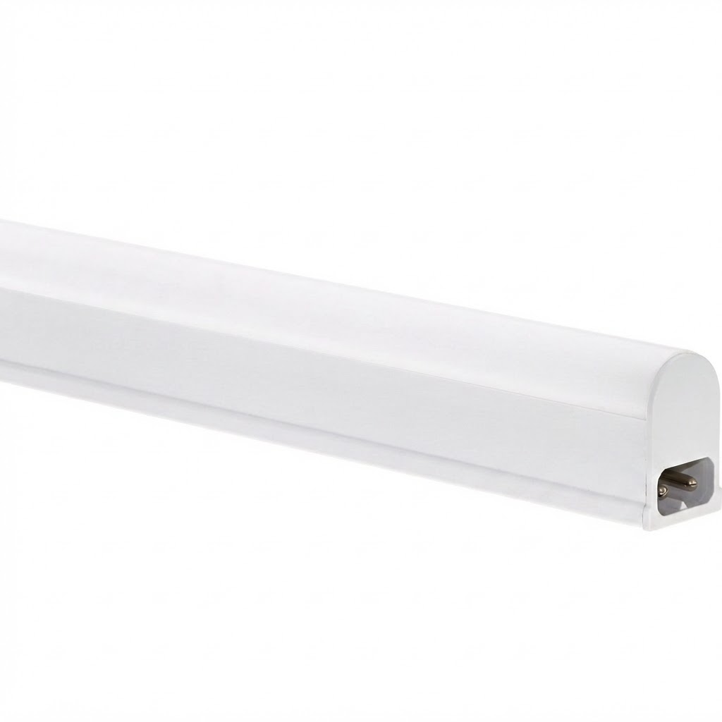 LED пура T5 88.5cm 9.6W 220V 900LM IP20 пластмаса 6000K с ключ студена светлина 2