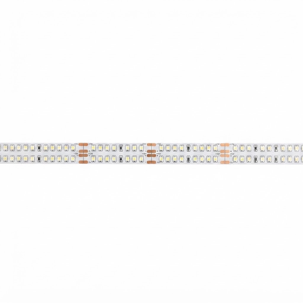 LED лента 220V 2835 120SMD/m 9W/m 900lm/m RA80 3000K топла светлина 2