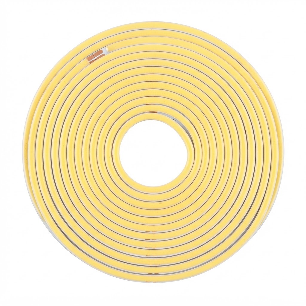 LED COB лента 24v, 320 LED/m, 10Wm, 5mm 6000K IP20 2