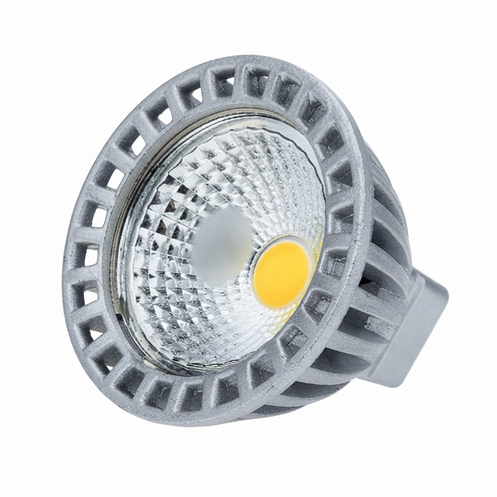 LED СПОТ MR16 6W 12V 50° COB 2700K Топло Бяло Диодна Луничка 3