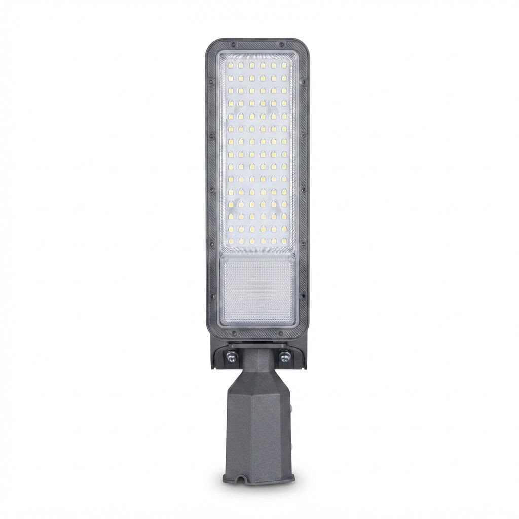 LED улично осветление 50W SANAN-CHIP 180-265V 100LM/W IP65 75x130° 4000K черна кутия 2