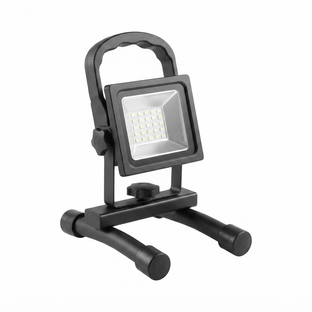 10W LED преносим прожектор на батерии 600lm 6000K IP44 4