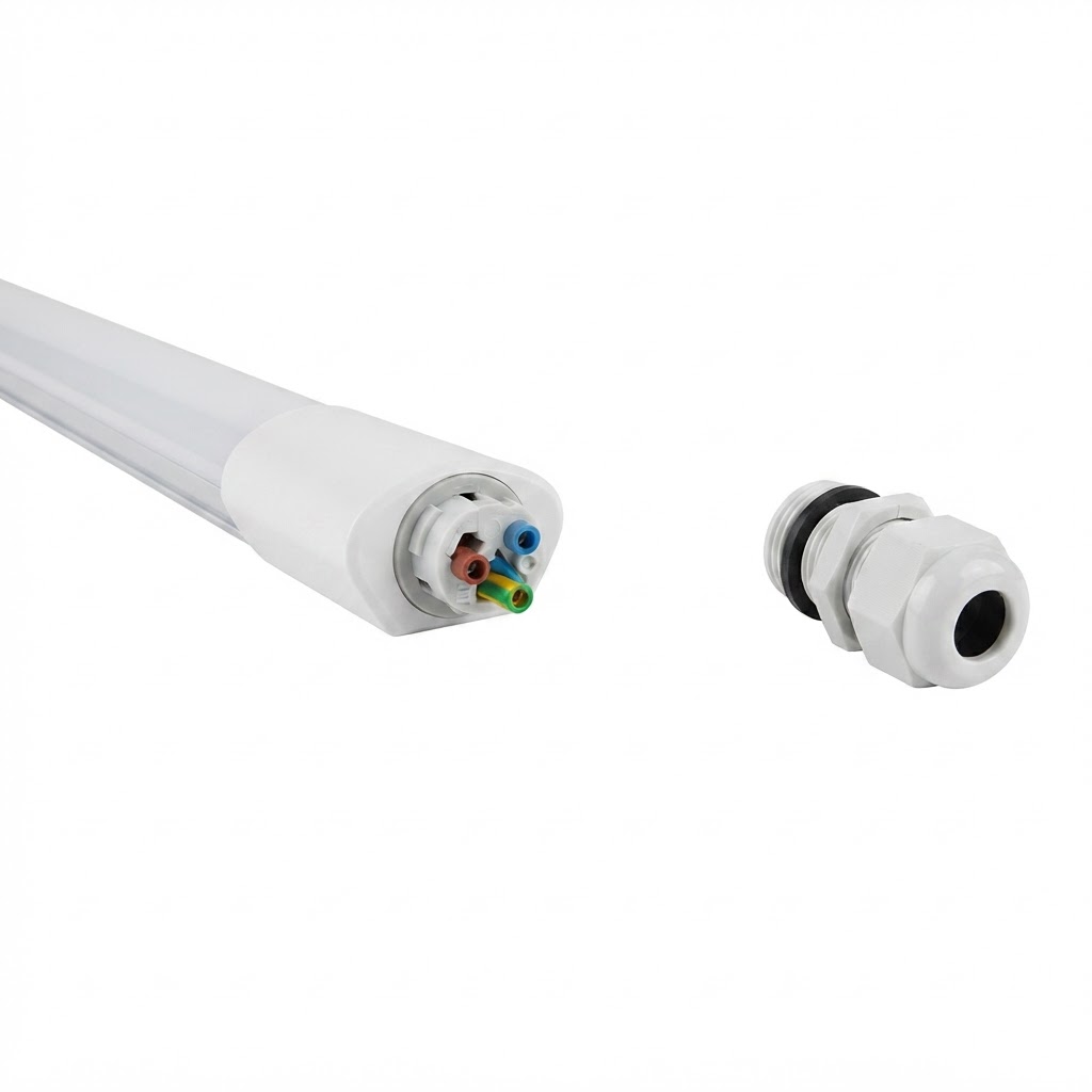 LED Шина 36W 4500LM 4000K IP65 Влагозащитен Линеен Осветител - Възможност за Свързване в Линия 2
