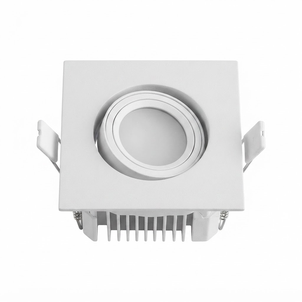7W LED луна квадратна насочваща се 525lm 4500K 3
