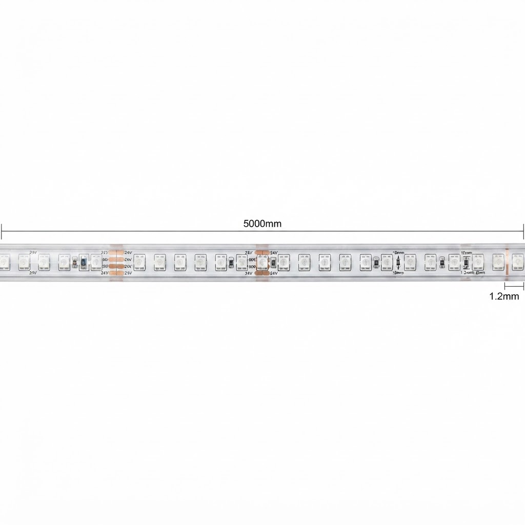 LED лента 24v 5050 60 SMD/m 4500K IP65 3