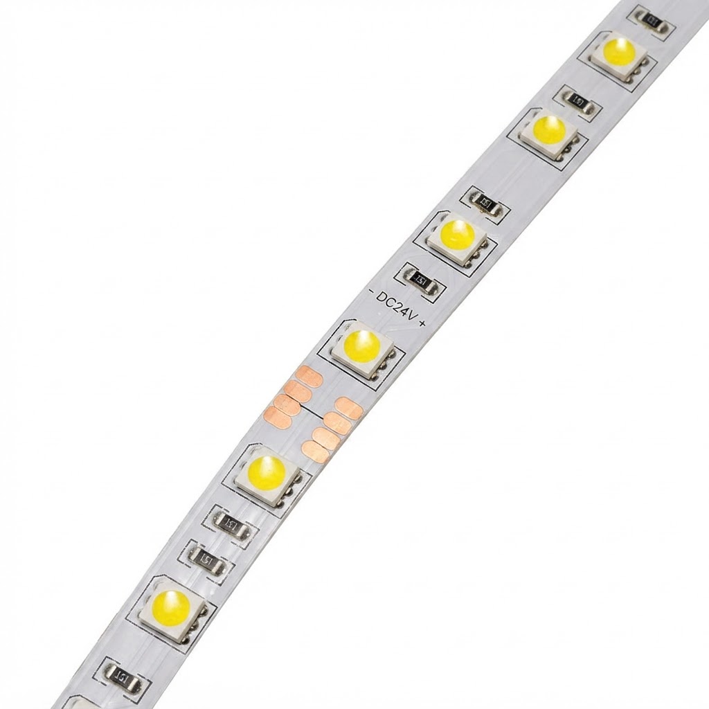 LED лента 24v 5050 60 SMD/m 4500K IP65 2