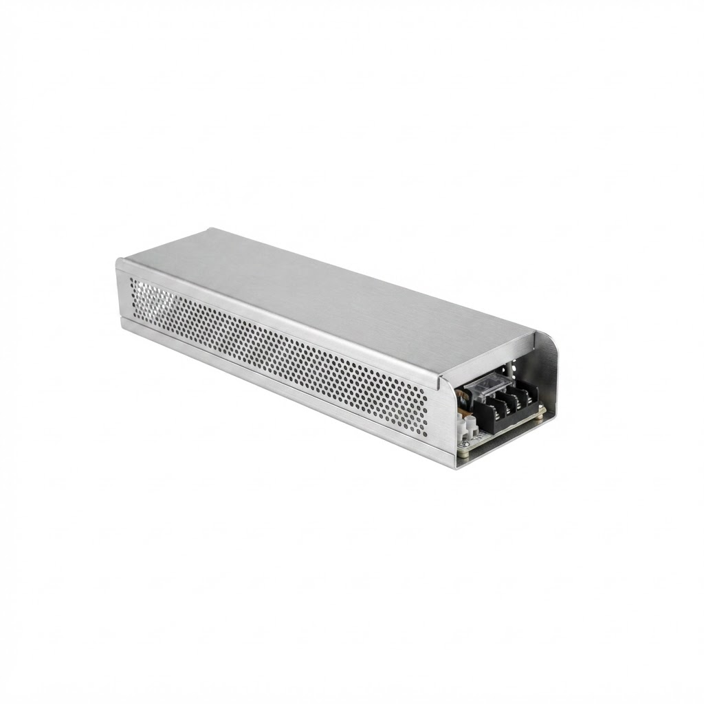 slim захранване за LED лента 150W 12v 12.5a - метлано 2