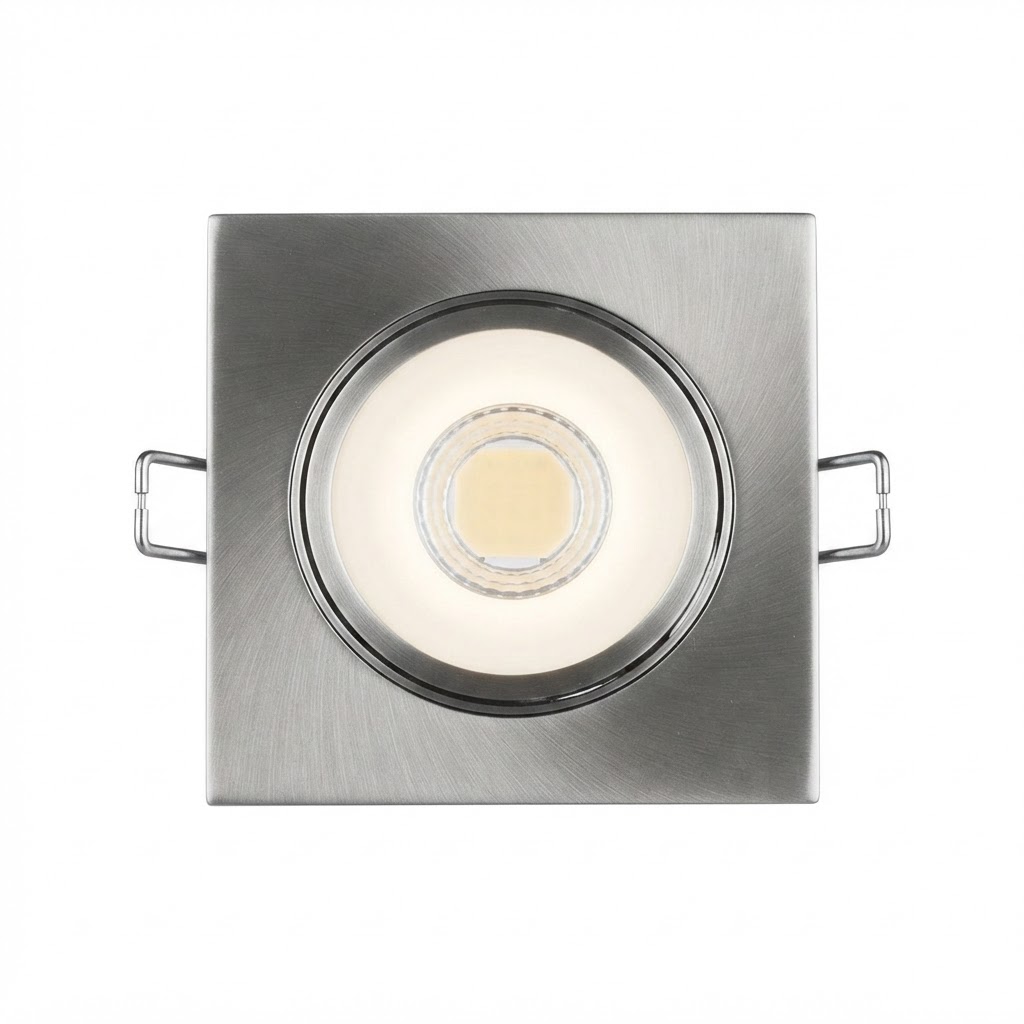 LED COB луна 8W 4500K (неутрална бяла) Инокс 3