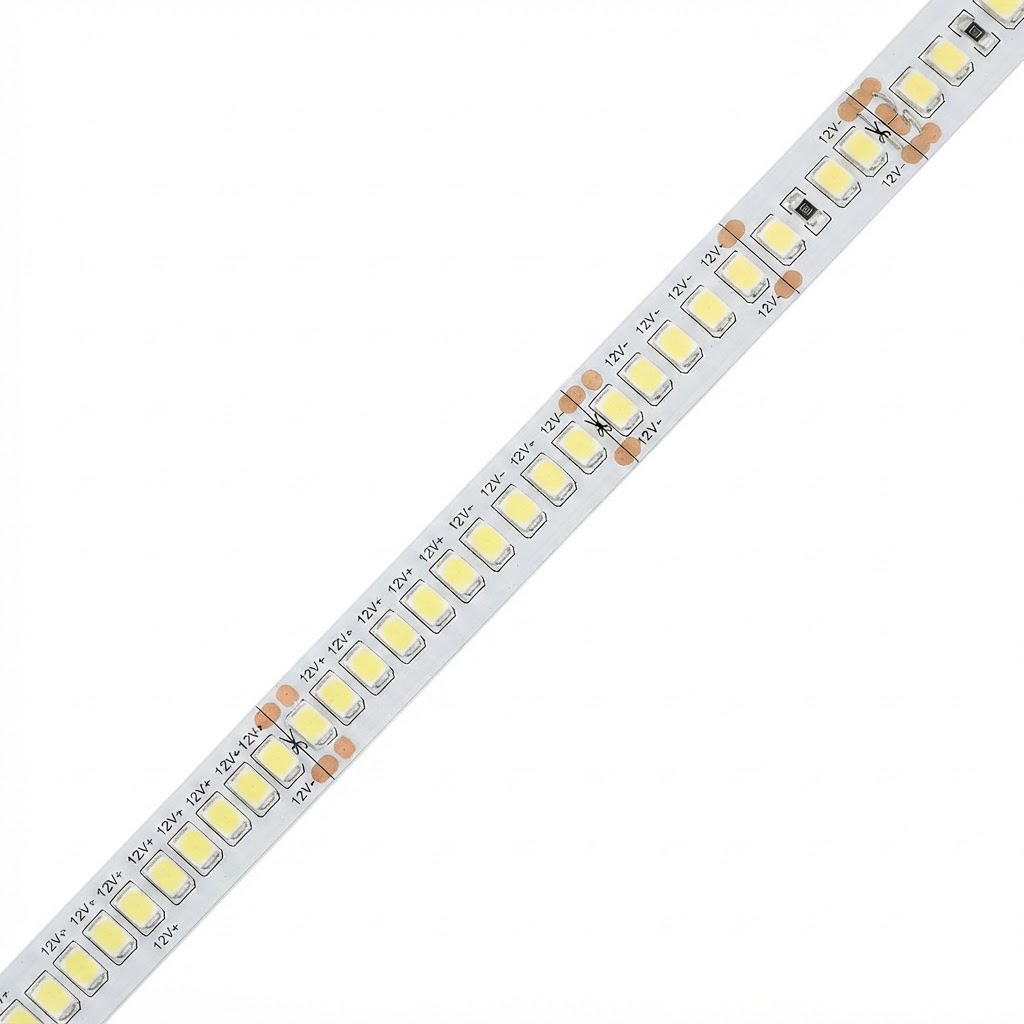 LED лента 2835 196l/m 24v 12mm 20Wm 2100lm/m 2800K IP20 2
