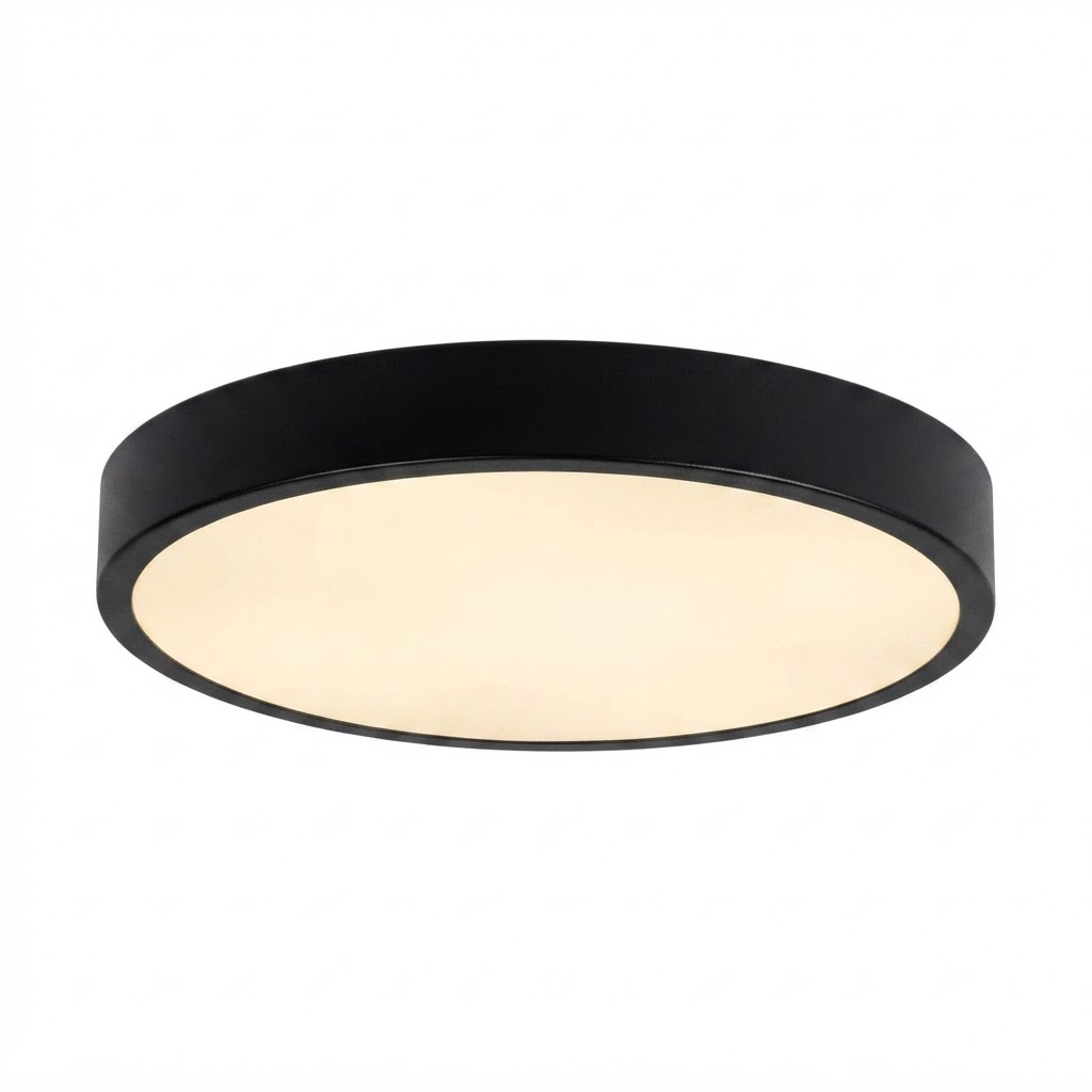LED кръгъл сейлинг  18W  1350lm 3000K - черен 4