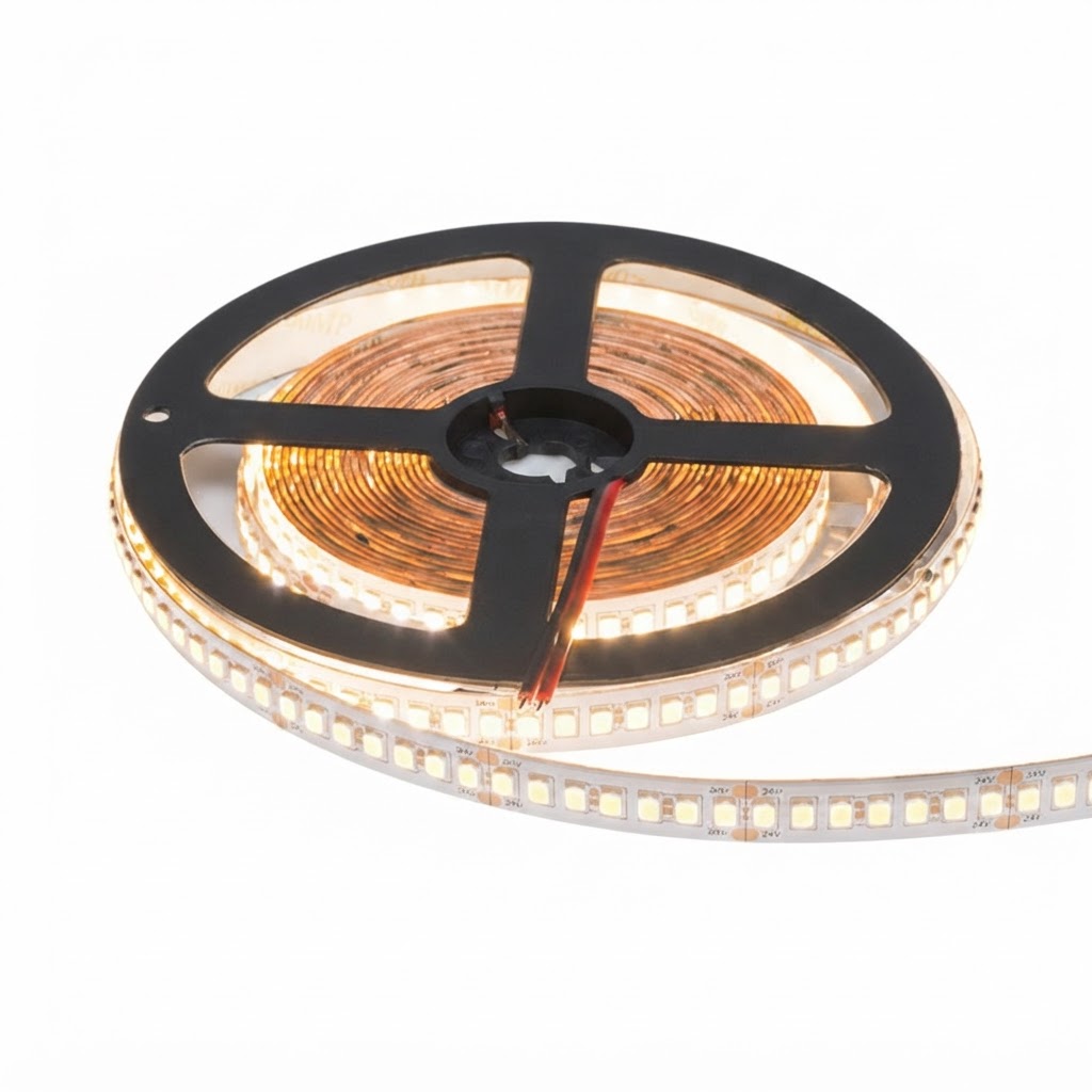 LED лента 2835 196l/m 24v 12mm 20Wm 2100lm/m 2800K IP65 3