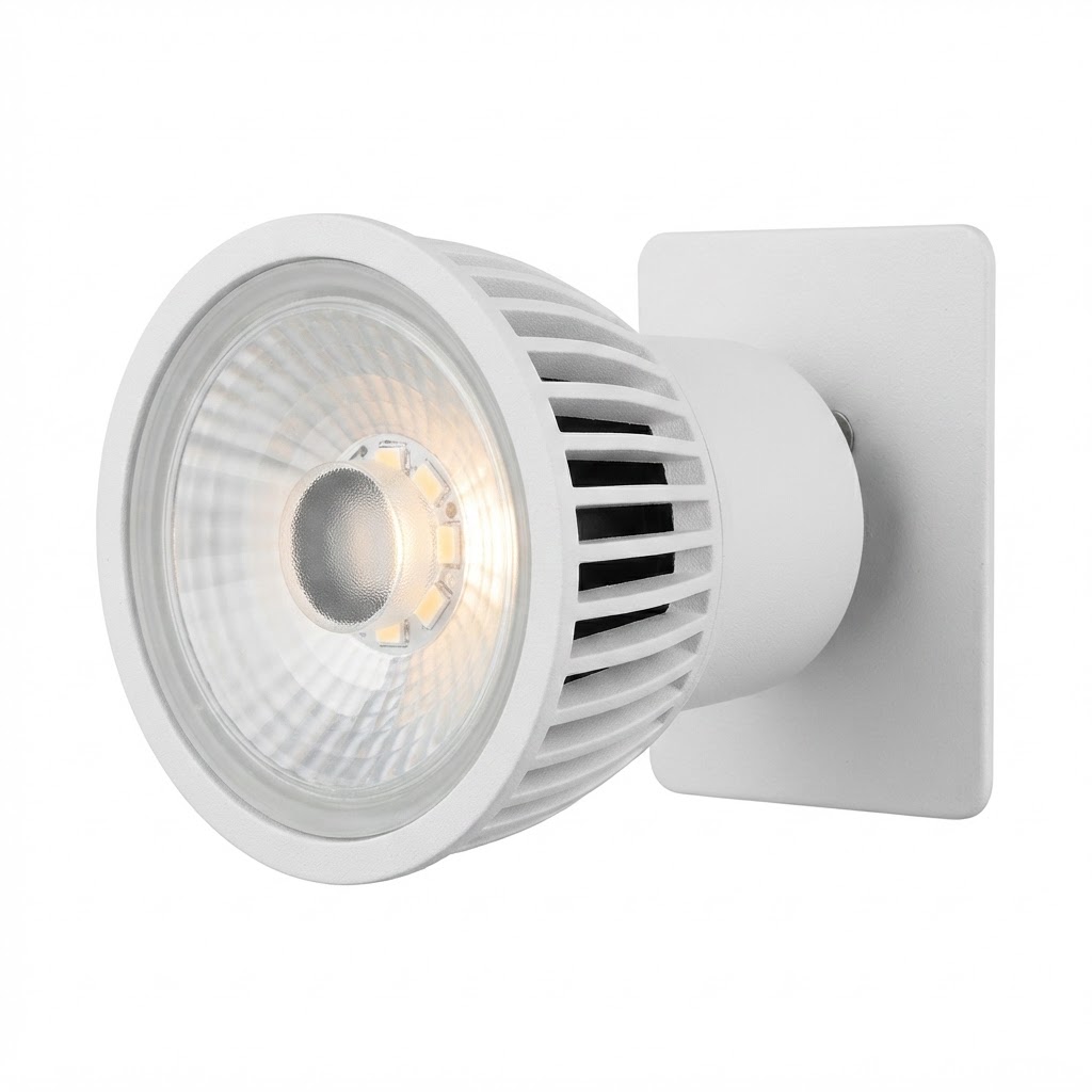 LED стенен осветител 4W IP65 340lm White body 3000K 3