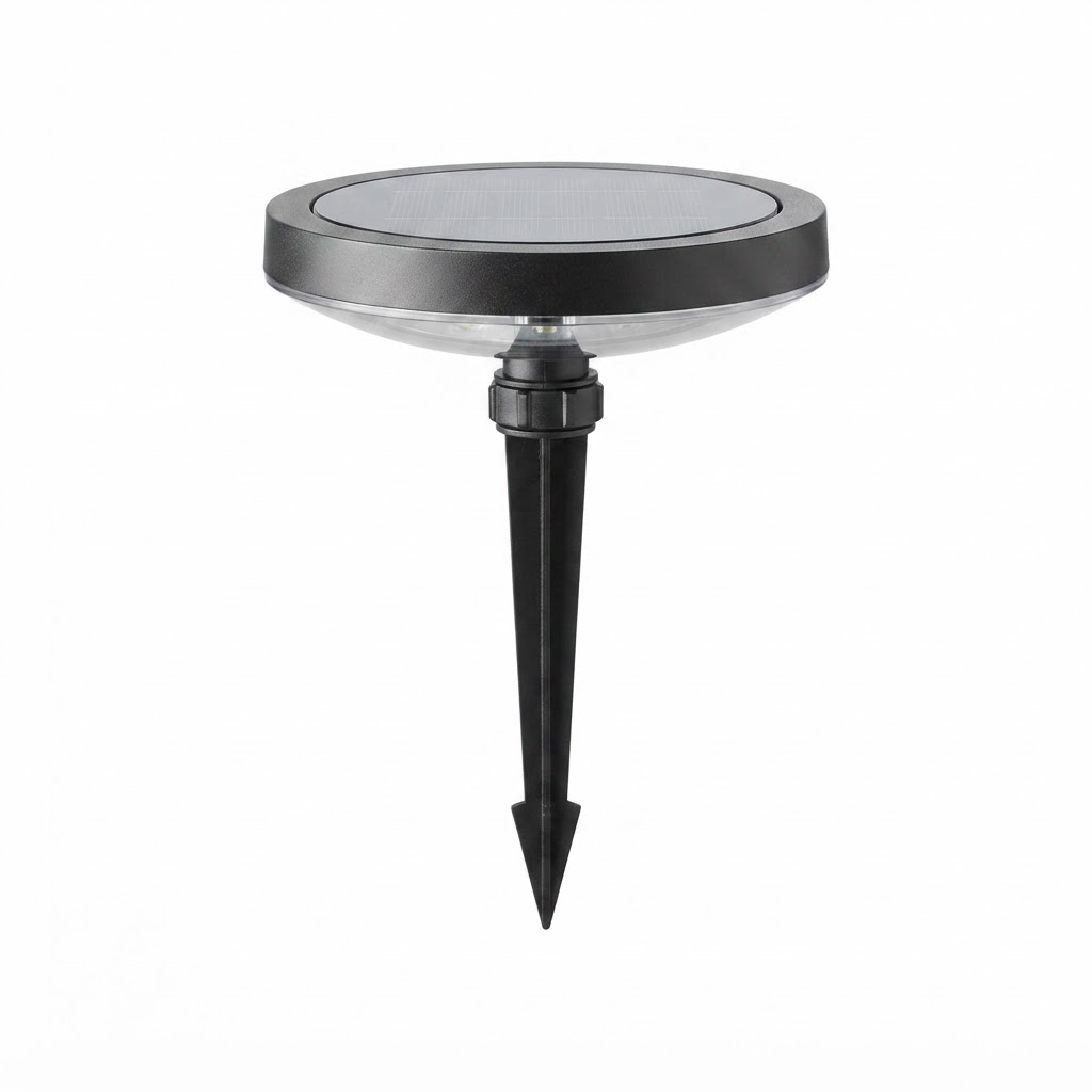 LED соларен градински осветител 0.6W IP65 3.7vdc 2000ma cct 2