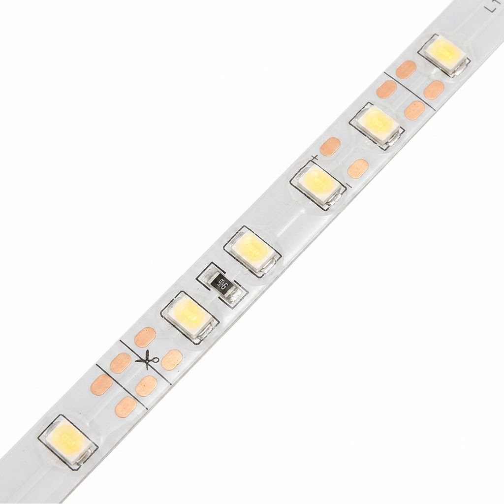 LED лента 5730 120SMD/m 220V 2800K IP65 влагоустойчива топла светлина 2