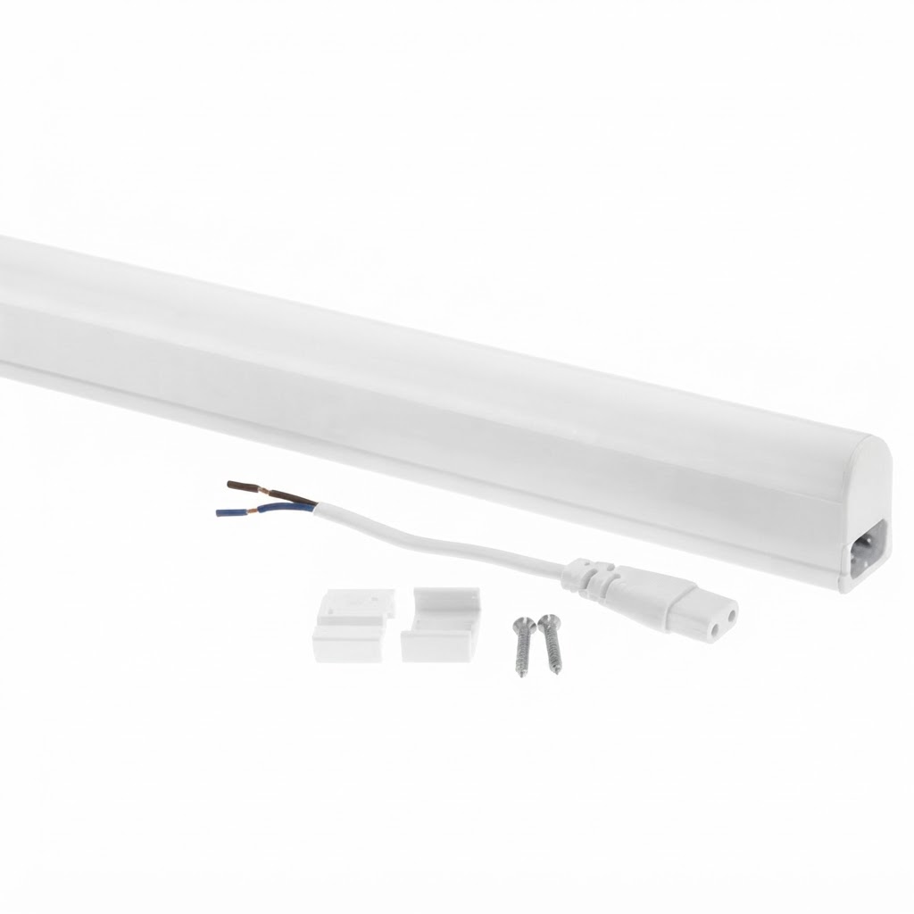 LED пура T5 32.5cm 3.4W 300lm IP20 пластмаса 3000K топла светлина с ключ 3