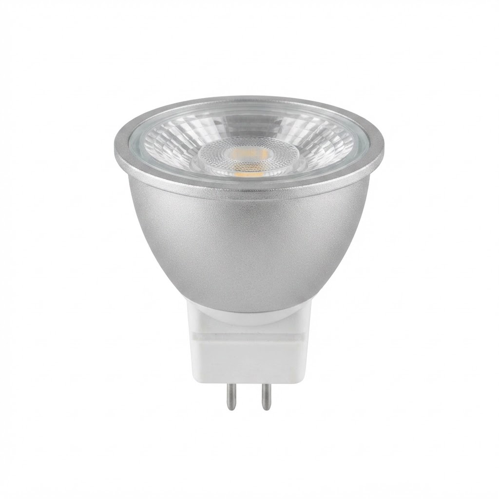 LED спот луничка MR16 6W 12V 50° COB 4500K неутрална бяла светлина 3