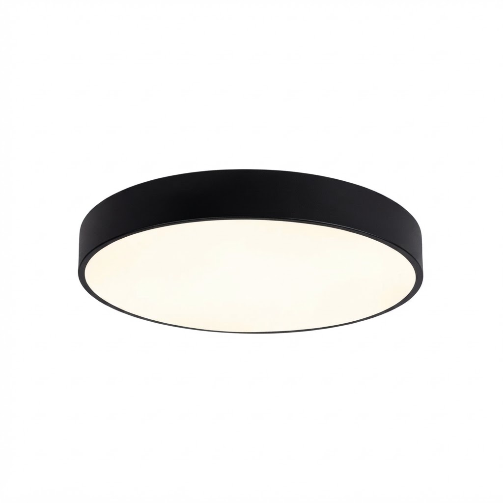 LED кръгъл сейлинг  30W  2250lm 4500K - черен 4