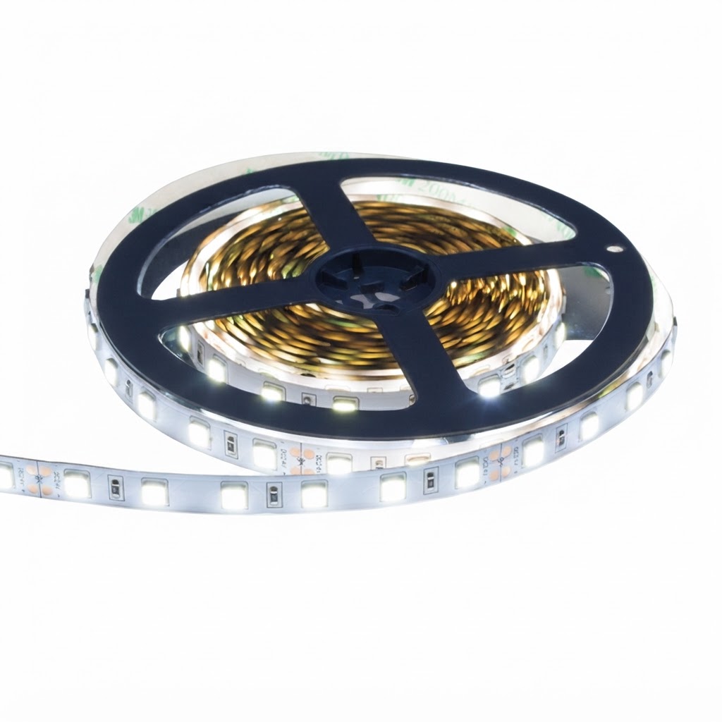 LED лента 5054 60l/m 24v 10mm 16Wm 6000K IP65 3
