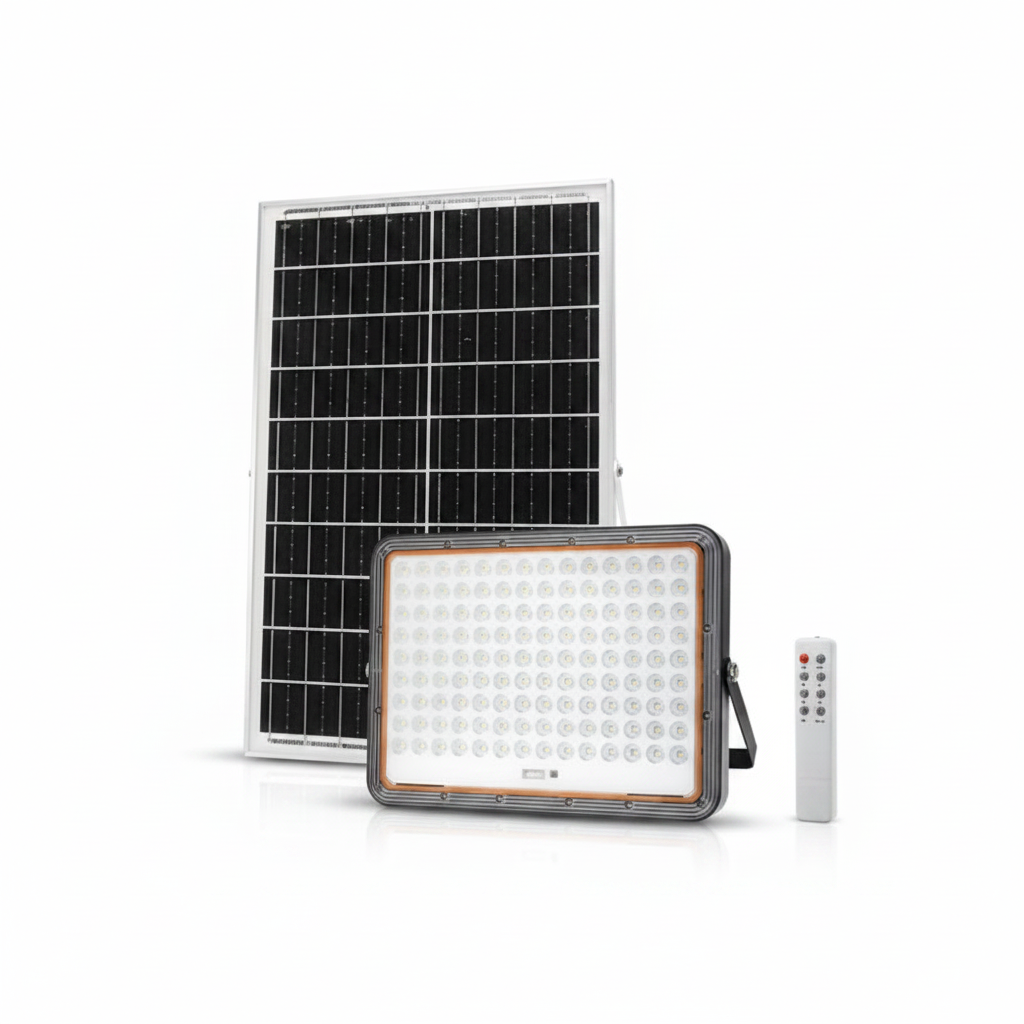 Соларен прожектор 3800LM 30Ah IP65