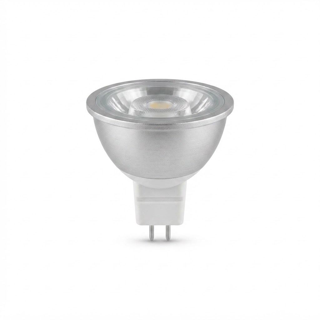 LED СПОТ MR16 6W 12V 50° COB 2700K Топло Бяло Диодна Луничка 2