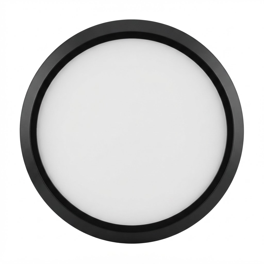 LED кръгъл сейлинг  18W  1350lm 4500K - черен 2