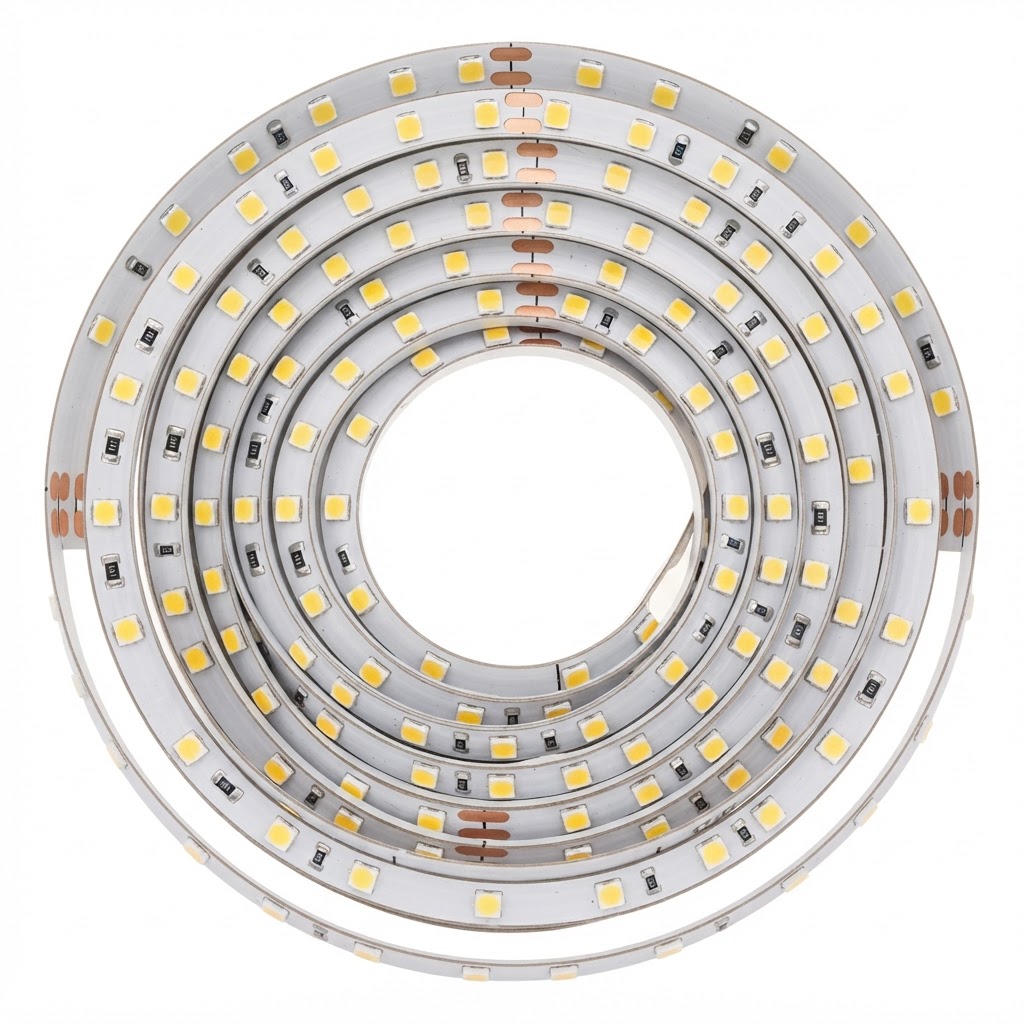 LED лента 2835 24V 126LED/M 10W/M 6000K IP20 2