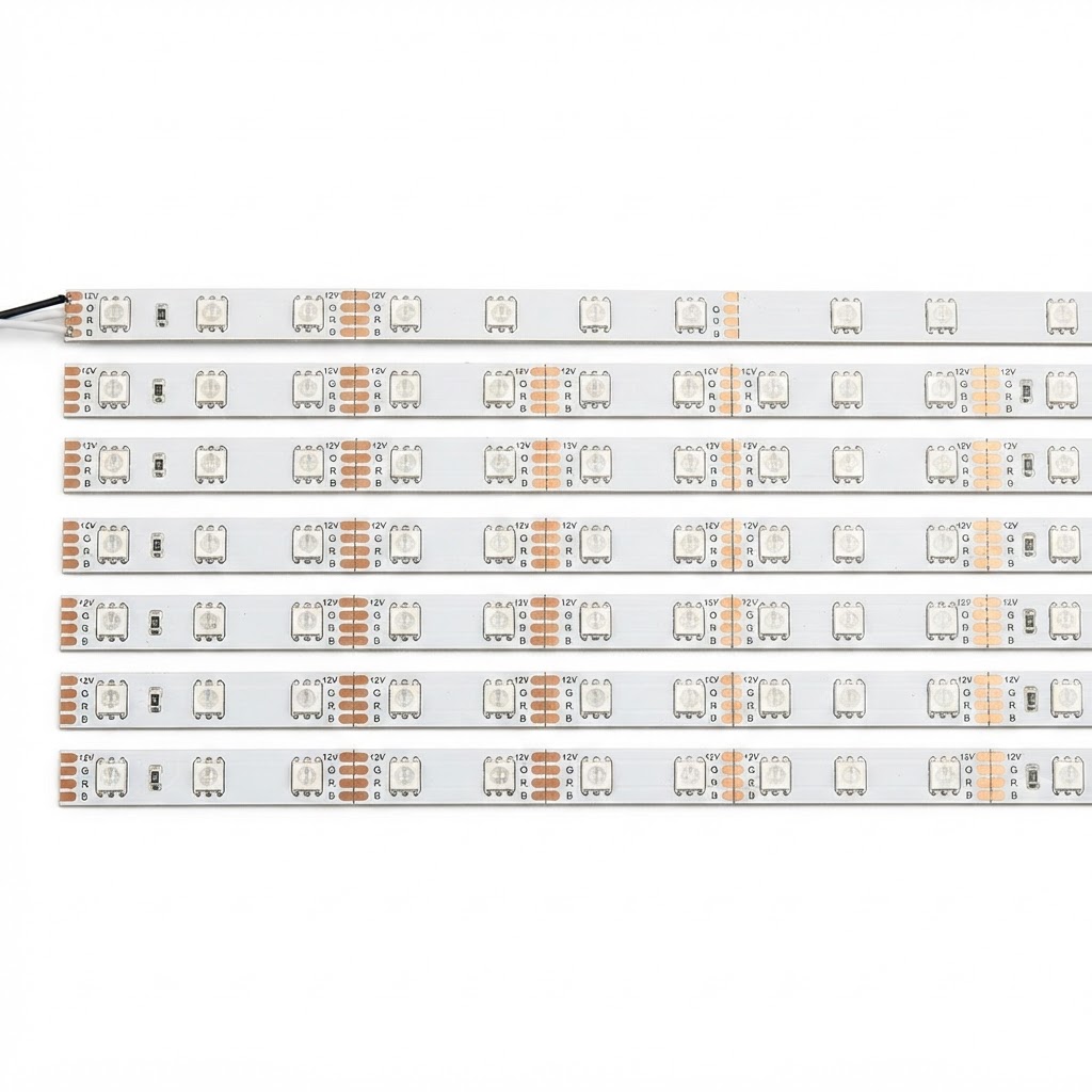 LED лента 5050 60 SMD/m 6000K IP20 3