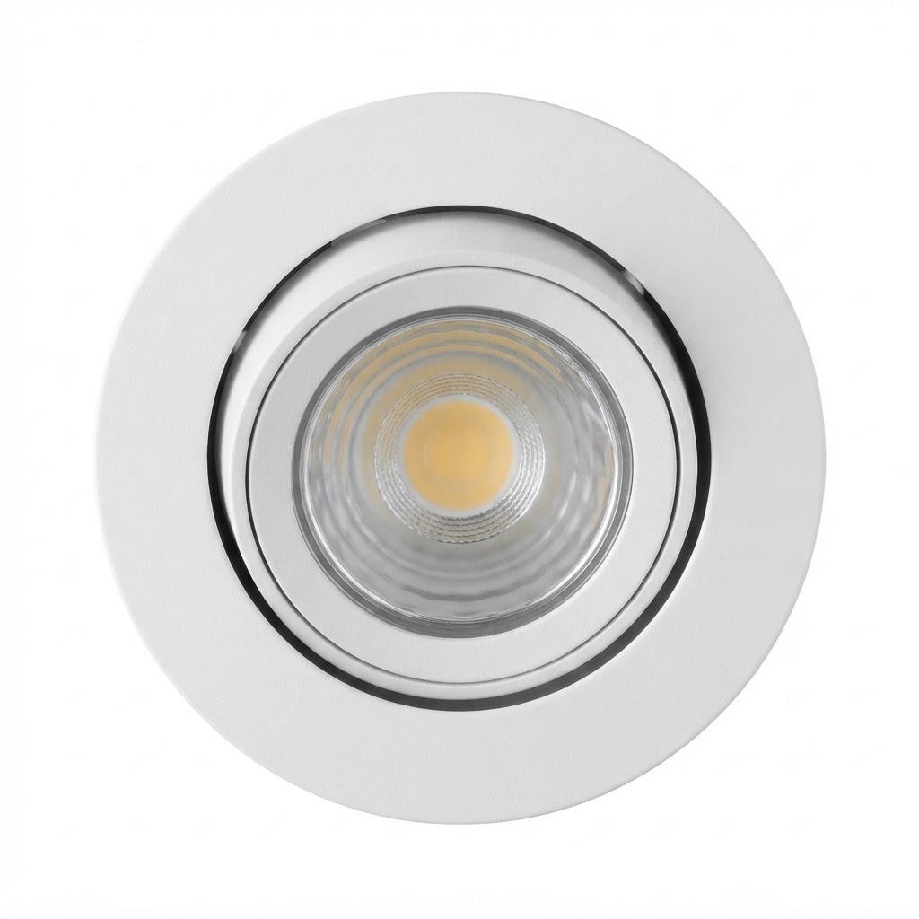 5W LED луна кръгла насочваща се 375lm 2700K 3